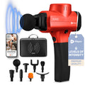 LifePro Massage Gun Muscle Massager Gun Massage Gun Deep Tissue Message Gun Muscle Massage Gun Back Massager Gun Percussion Massage Gun for Athletes Includes 8 Massage Heads 5 Speed