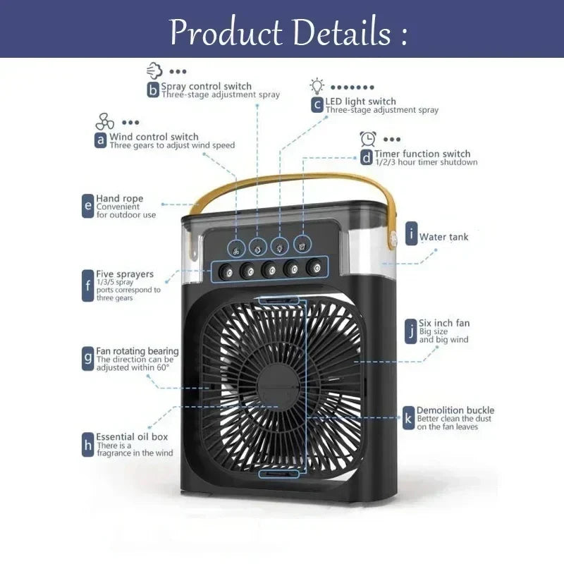 Cool Breeze Portable Fan