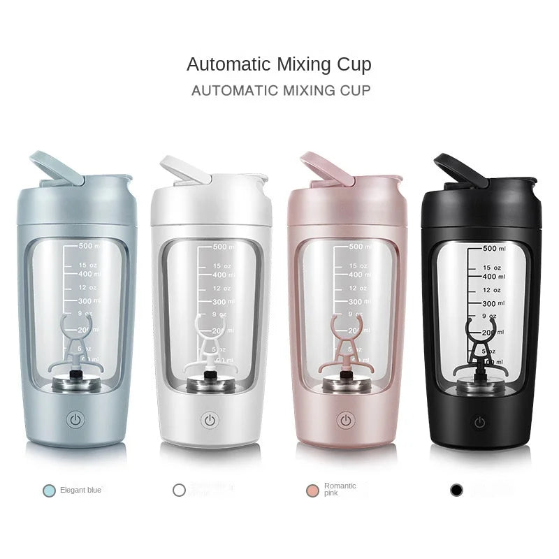 Electric Protein Shaker Bottle | USB Rechargeable Mixer